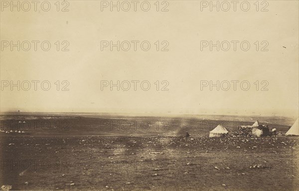 Plateau of Sebastopol VIII; Roger Fenton, English, 1819 - 1869, 1855; published January 1, 1856; Salted paper print; 22.2 × 34.