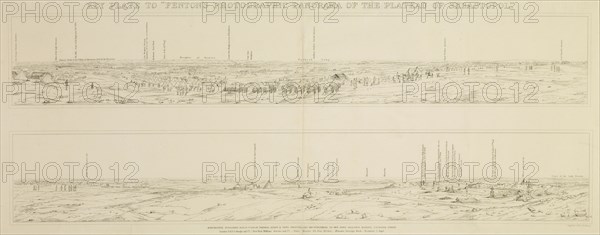Panorama of the Plateau of Sebastopol; Day & Son, British, active 1850s - 1880s, P. & D. Colnaghi & Co., Ltd., London, Based