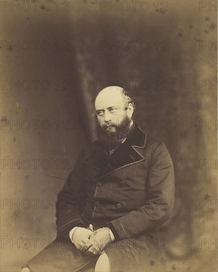 Lt. General His Royal Highness the Duke of Cambridge, K.G; Roger Fenton, English, 1819 - 1869, 1855; published May 12, 1856