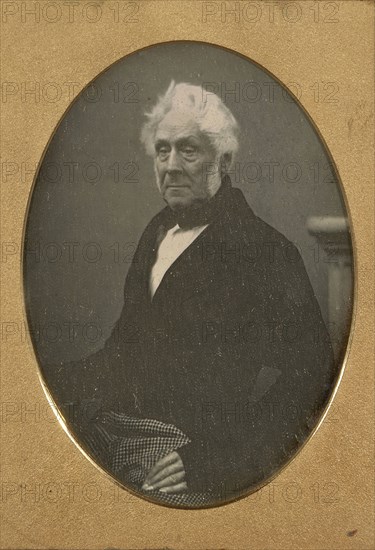 Attributed Portrait of Sir David Brewster; British; about 1845; Daguerreotype