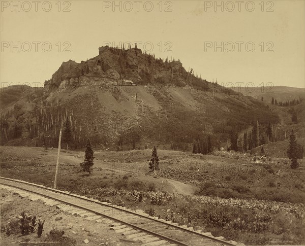 Cumbres Mountain, Pinos-Chama Divide; William Henry Jackson, American, 1843 - 1942, about 1880; Albumen silver print