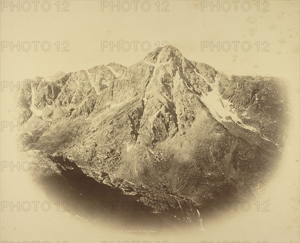 Mount of the Holy Cross; William Henry Jackson, American, 1843 - 1942, 1873; Albumen silver print