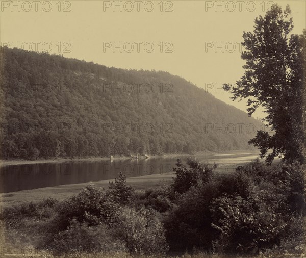 Susquehanna at Standing Stone; William H. Rau, American, 1855 - 1920, n.d; Albumen silver print