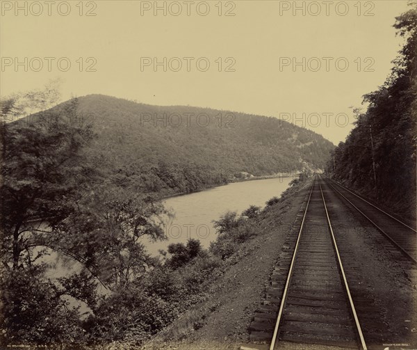 In Lehigh Gap; William H. Rau, American, 1855 - 1920, 1895 - 1899; Albumen silver print