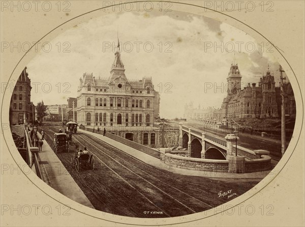 Ottawa; William James Topley, Canadian, 1846 - 1930, about 1868; Albumen silver print