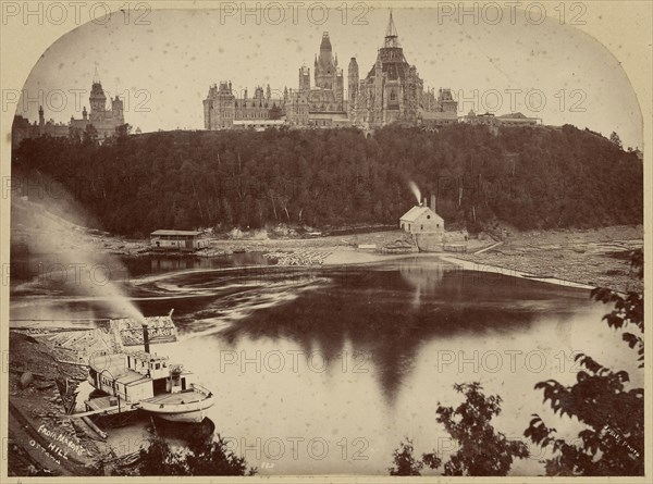 Ottawa; William James Topley, Canadian, 1846 - 1930, about 1868; Albumen silver print