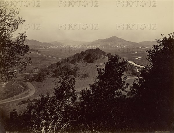San Rafael; Carleton Watkins, American, 1829 - 1916, San Rafael, California, Marin, United States; negative 1868 - 1872; print