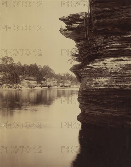 Wisconsin Dells; Henry Hamilton Bennett, American, born Canada, 1843 - 1908, about 1880; Albumen silver print