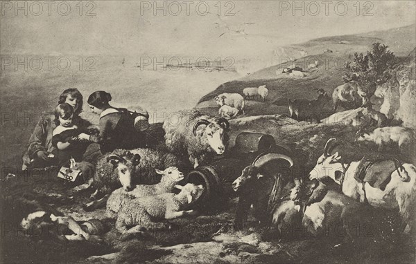 Landseer - Peace; late 19th century; Collotype; 16.5 × 24.3 cm, 6 1,2 × 9 9,16 in