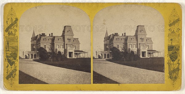 Residence of G.B. Wetmore, Esq; American; about 1870; Albumen silver print
