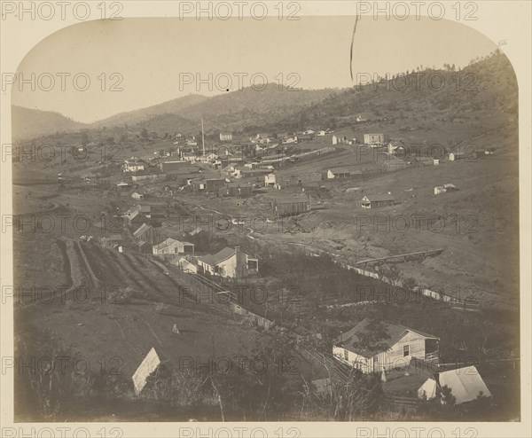 Mariposa - East; Carleton Watkins, American, 1829 - 1916, 1860; Salted paper print; 33.5 x 41.9 cm 13 3,16 x 16 1,2 in