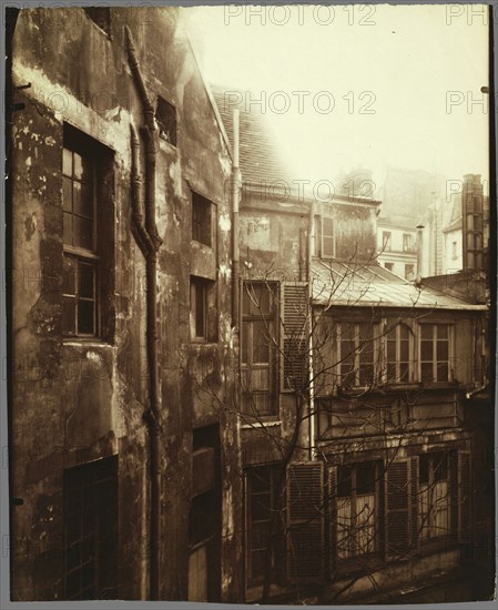 Cour de Rohan; Eugène Atget, French, 1857 - 1927, Paris, France; 1922; Albumen silver print