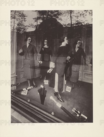 Storefront, avenue des Gobelins; Eugène Atget, French, 1857 - 1927, Paris, France; 1925; Gelatin silver print; 23 x 16.8 cm