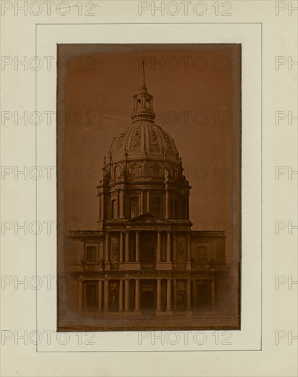 Dome of St. Louis-des-Invalides , Dôme des Invalides; Armand-Hippolyte-Louis Fizeau, French, 1819 - 1896, about 1840 - 1843