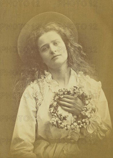 For I'm to be Queen of the May, Mother, I'm to be Queen of the May; Julia Margaret Cameron, British, born India, 1815 - 1879