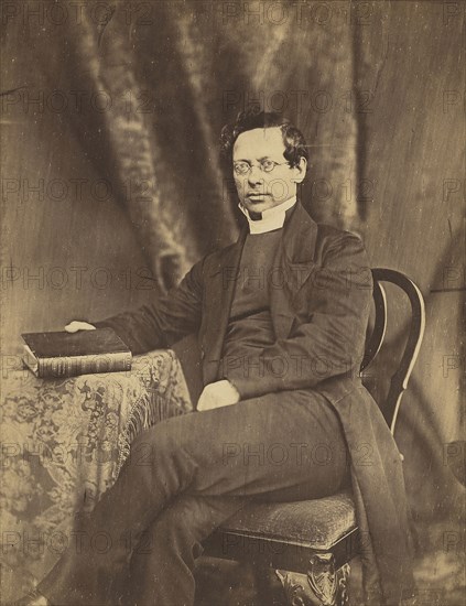 Reverend I. Wright, Principal Chaplain to the Forces; Roger Fenton, English, 1819 - 1869, 1855; Salted paper print