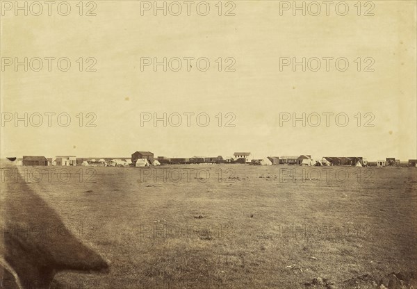 Hayes City, Kansas, Aged Four Weeks; Alexander Gardner, American, born Scotland, 1821 - 1882, 1867; Albumen silver print