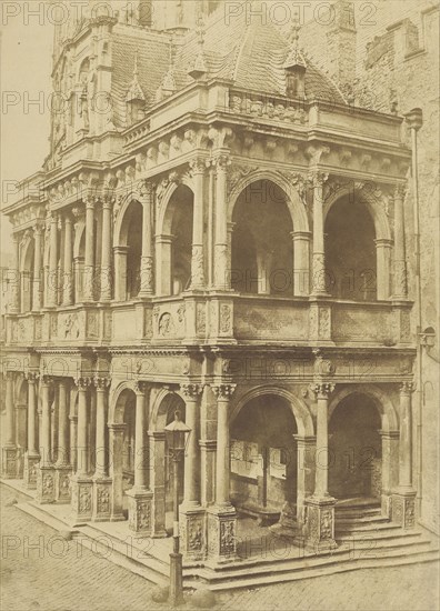 Hôtel de Ville de Cologne; Charles Marville, French, 1813 - 1879, Louis Désiré Blanquart-Evrard, French, 1802 - 1872, Cologne