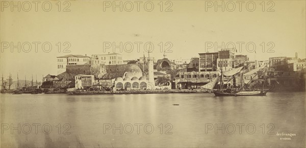 Canee Canea, Crete; Baron Paul des Granges, French ?, active Greece 1860s, 1860s; Albumen silver print