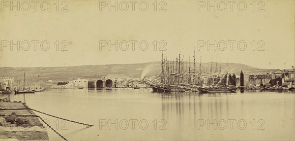 Porte de la Canes; Attributed to William J. Stillman, American, 1828 - 1901, 1860 - 1869; Albumen silver print