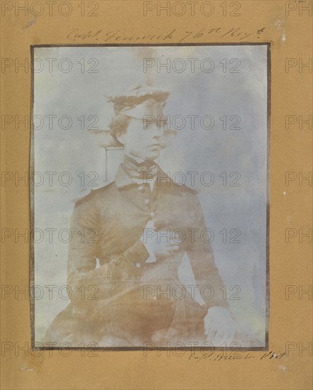 Captain Fenwick; Capt. Henry Craigie Brewster, British, 1816 - 1905, active 1840s, about 1843; Salted paper print from a