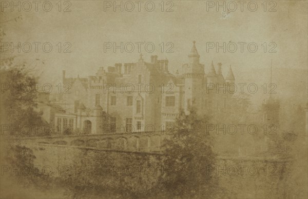 Abbotsford; Sir David Brewster, Scottish, 1781 - 1868, Original photograph by William Henry Fox Talbot, English, 1800 - 1877