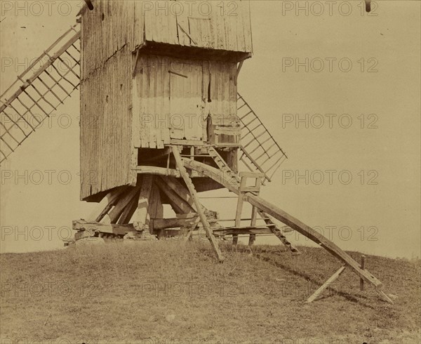 Moulin, Somme, Eugène Atget, French, 1857 - 1927, Paris, France; before 1900; Albumen silver print