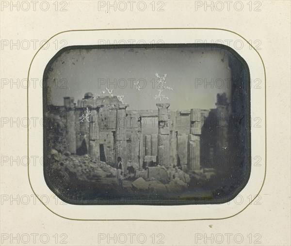 The Propylaea; Philippos Margaritis, Greek, 1810 - 1892, and Philibert Perraud, French, born 1815, about 1847; Daguerreotype