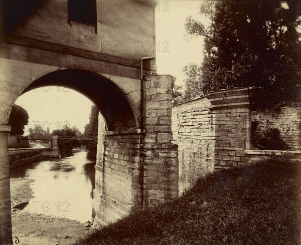 Old Mill, Charenton; Eugène Atget, French, 1857 - 1927, Charenton, France; 1915; Albumen silver print