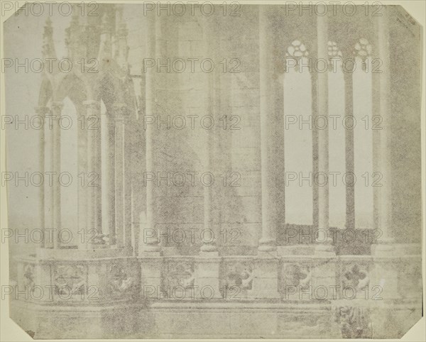 One Tower of Orleans Cathedral seen from the Opposite Tower; William Henry Fox Talbot, English, 1800 - 1877, June 1843; Salted