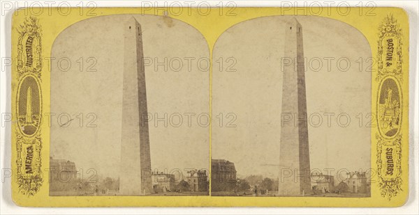 Bunker Hill Monument; American; about 1870 - 1880; Albumen silver print