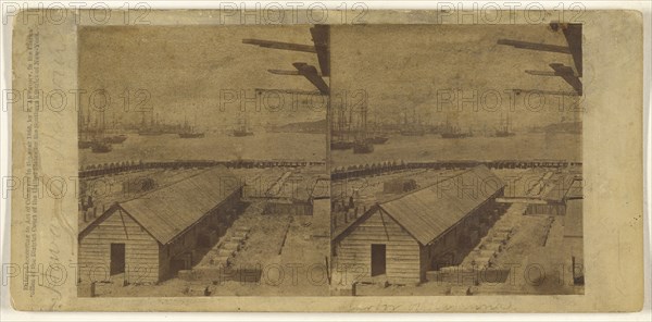 View of the Harbor of Havana from the Iron Sugar Warehouse; George N. Barnard, American, 1819 - 1902, Edward and Henry T