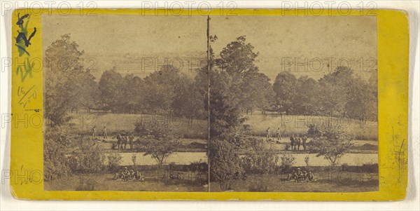 Georgetown, from Camp Cameron. A view of exquisite beauty; Edward and Henry T. Anthony & Co., American, 1862 - 1902, about 1862