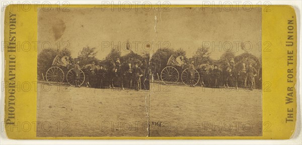 Lieut. Col. Morris; Studio of Mathew B. Brady, American, about 1823 - 1896, about 1862; Albumen silver print