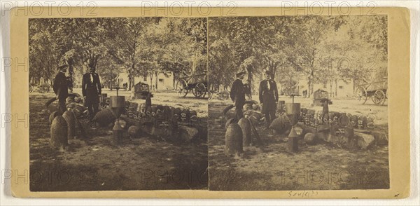 Confederate Arsenal, Charleston, South Carolina; Attributed to John P. Soule, American, 1827 - 1904, about 1865; Albumen silver