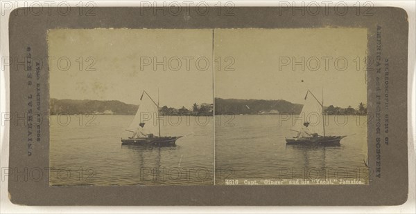 Capt. Ginger and his Yacht, Jamaica; American; about 1900; Gelatin silver print