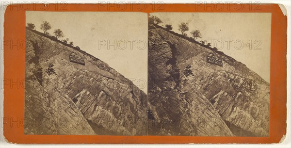 Where Montgomery Fell, 1775; L.P. Vallée, Canadian, 1837 - 1905, active Quebéc, Canada, 1865 - 1875; Albumen silver print