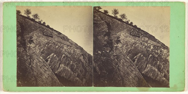 Where Montgomery Fell, 1775; L.P. Vallée, Canadian, 1837 - 1905, active Quebéc, Canada, 1865 - 1875; Albumen silver print