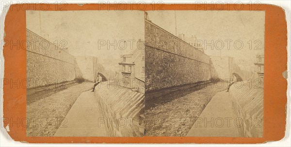 View from Hope Gate, Outside, L.P. Vallée, Canadian, 1837 - 1905, active Quebéc, Canada, 1865 - 1875; Albumen silver print