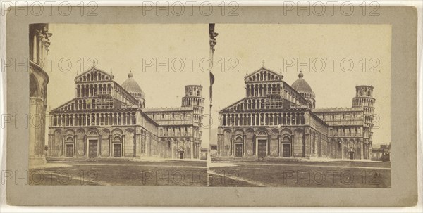 Pisa Cathedral; Enrico Van Lint, Italian, active Pisa, Italy 1850s - 1870s, about 1865; Albumen silver print