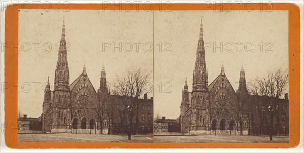 Mt. Vernon M.E. Church,Methodist Episcopal Church, Mount Vernon Square, Baltimore, Maryland; T.P. Varley, American, active