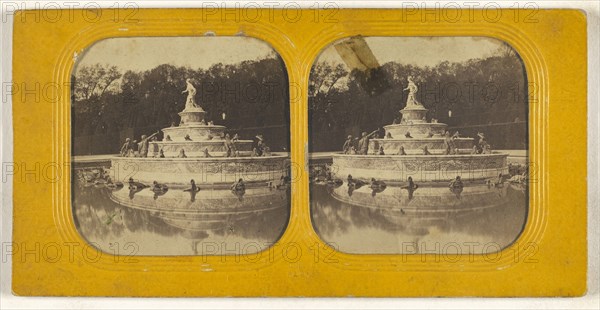 Reine des Grenovilles, Versailles; Charles Gaudin, Ch. G., French, active 1860s, 1860s; Hand-colored Albumen silver print
