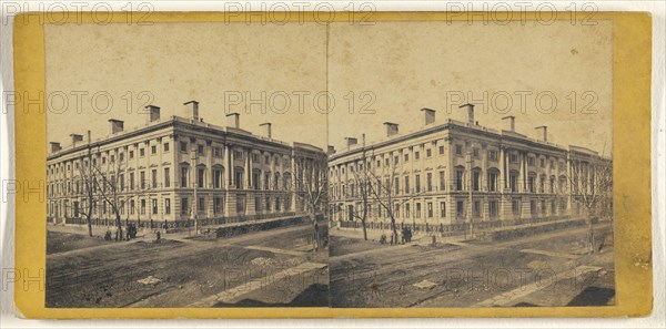 United States Post Office; George D. Wakely, American, active 1856 - 1880, 1866; Albumen silver print