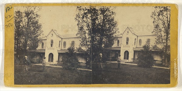 Lincoln's Country Seat; George D. Wakely, American, active 1856 - 1880, 1867; Albumen silver print