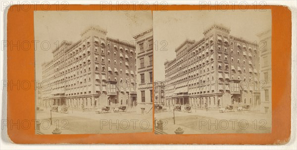 Windsor Hotel. 5' Aven. New York; Attributed to Peter F. Weil, American, active New York, New York 1860s - 1870s, about 1865