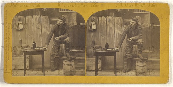 Which I Wish To Remark, and My Language is Plain.; Franklin G. Weller, American, 1833 - 1877, 1871; Albumen silver print