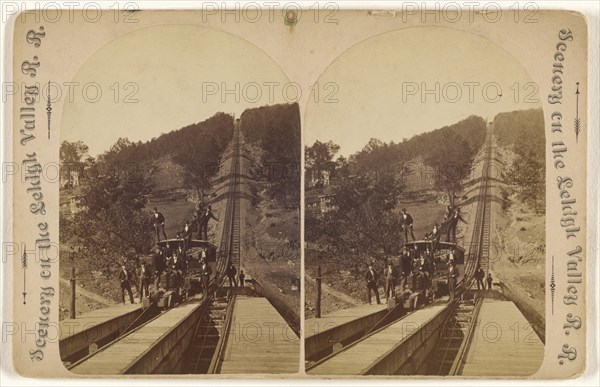 Mt. Pisgah Plane - length 2,341 ft. - 664 ft. high; James Zellner, American, active Pennsylvania 1870s - 1880s, about 1875