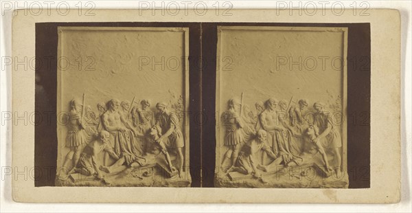 10 ee Station. Jesus et de la Vetement; French; about 1860; Albumen silver print