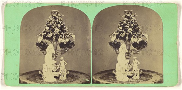 Artistic Groupings; about 1865; Albumen silver print