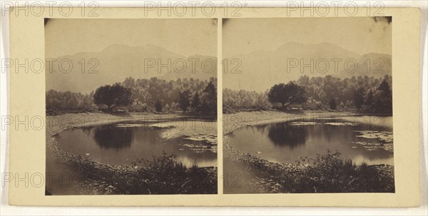 A Bay on Loch Katrine; British; about 1865; Albumen silver print